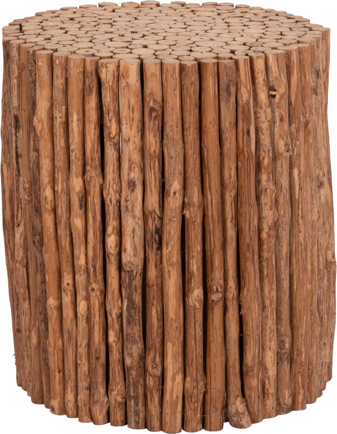 Tavolinë kafeje rrethore DRIFTER, dru natyral, FH4443, 36x40cm