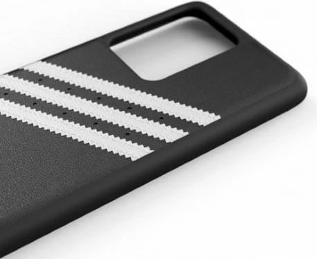 Mbështjellës Adidas OR Molded Case për Samsung Galaxy S20 Ultra, zi dhe bardhë
