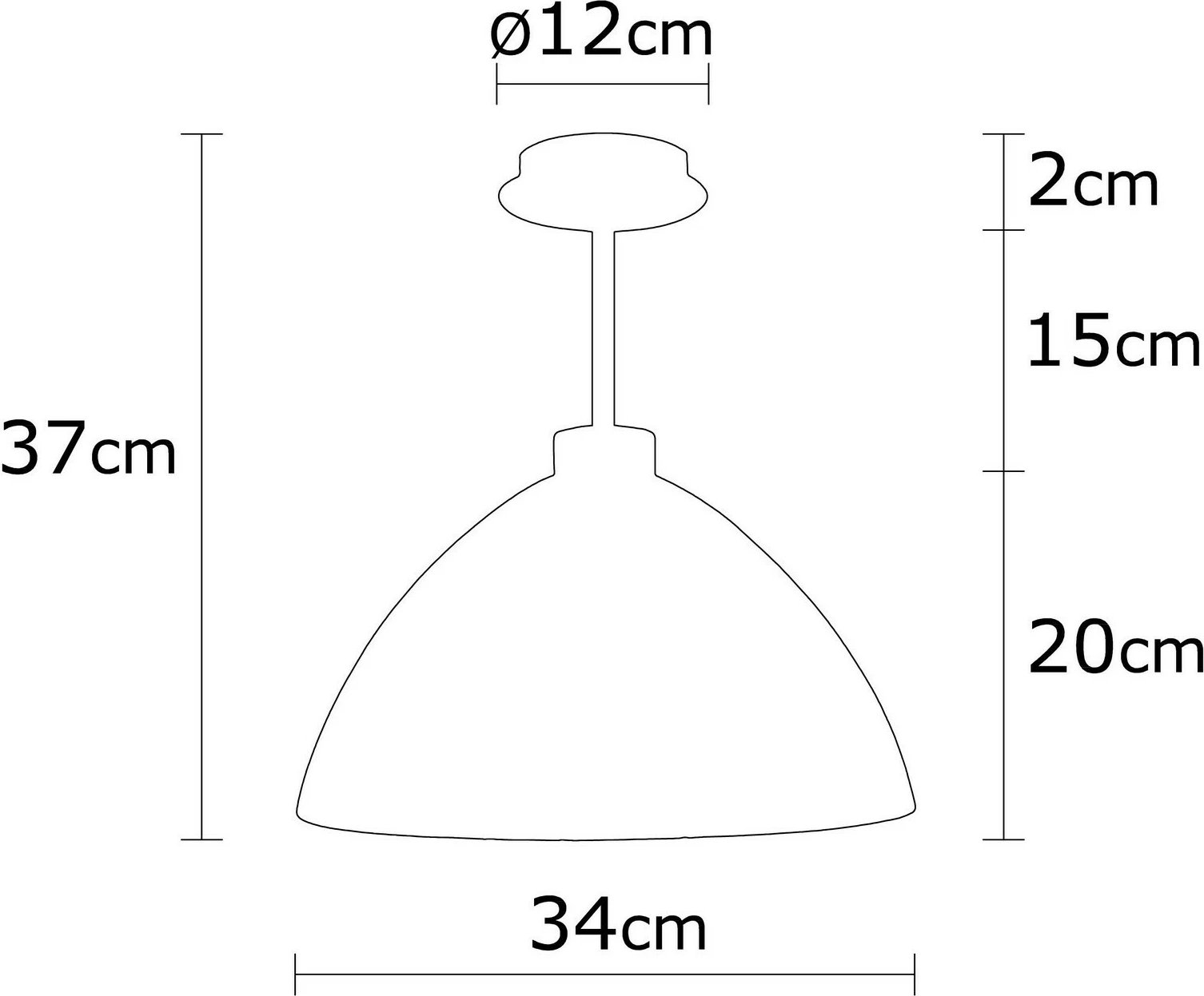 Llambë tavani Opviq, Bergama - N-146, ngjyrë ari