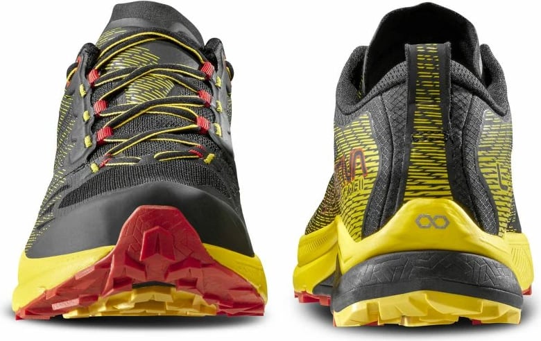 Atlete për meshkuj La Sportiva Jackal II, të zeza dhe të verdha