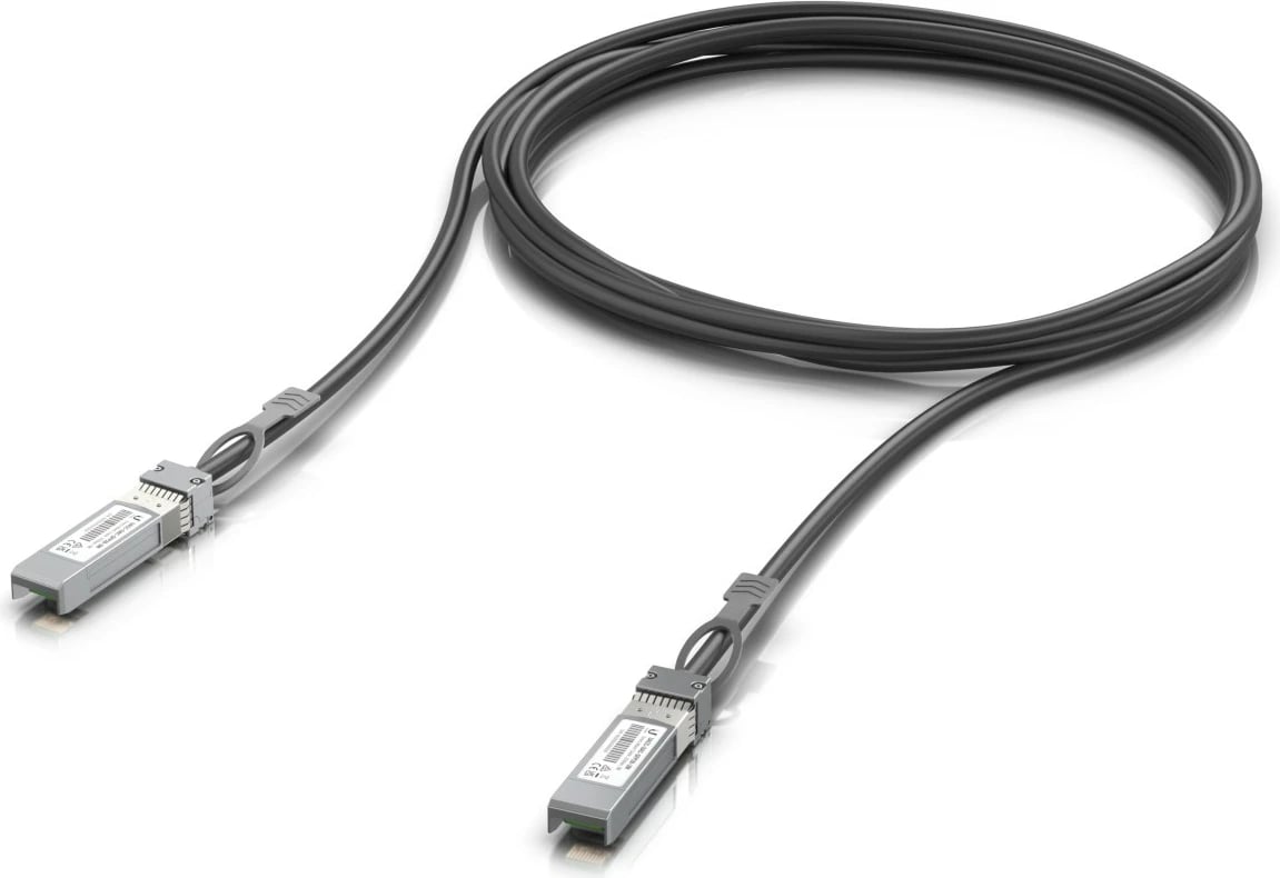 Kabllo Ubiquiti UACC-DAC-SFP28-3M, 3 m, SFP28, SFP28, Mashkull/Mashkull
