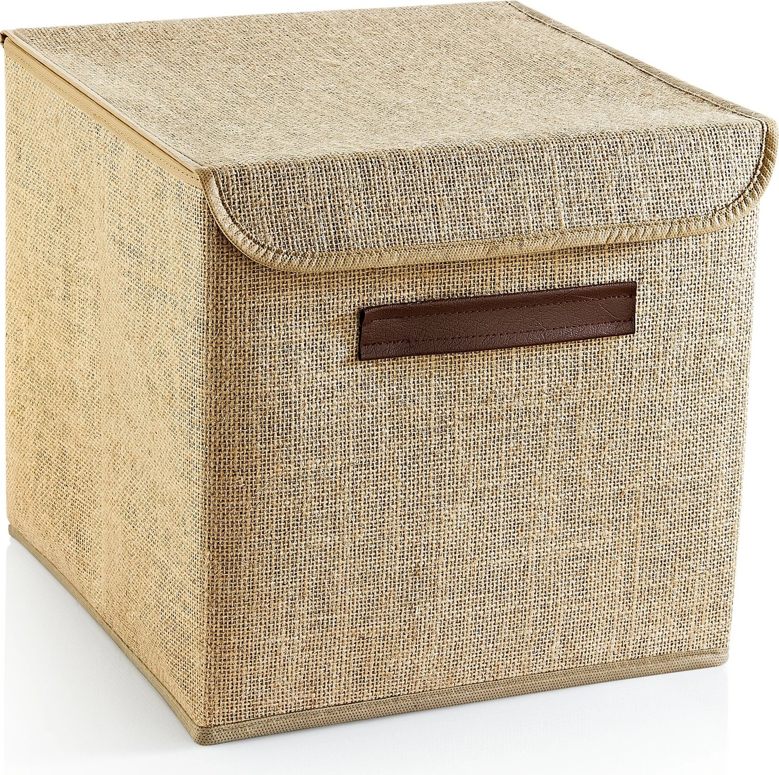 Set kuti për organizim, material jute, ngjyrë e çelët, Aberto Design, YLC400, 3 copë