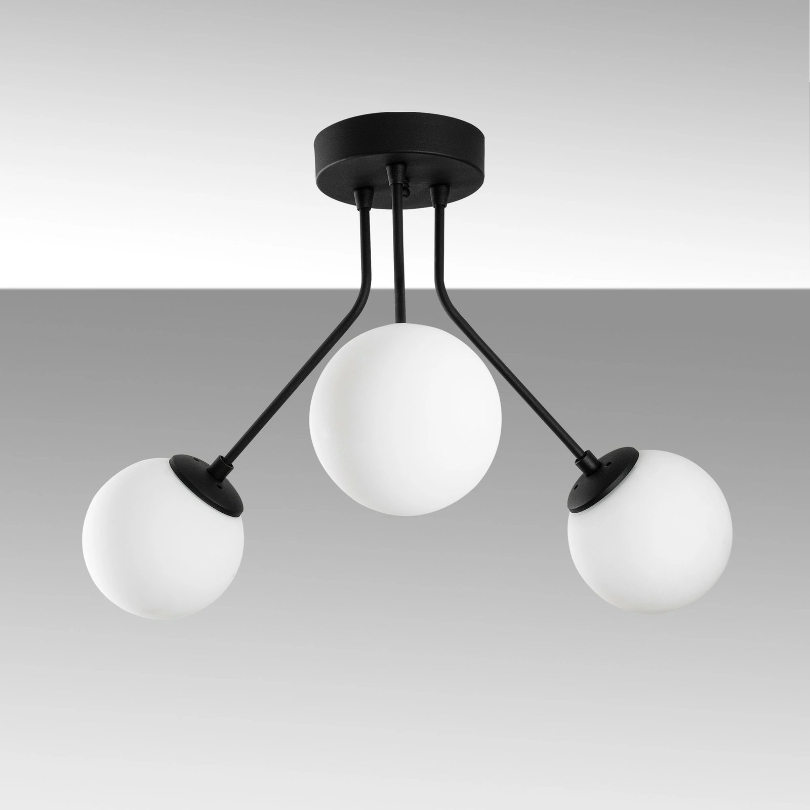 Llambë tavani Opviq, Orion - 13955, ngjyrë e zezë