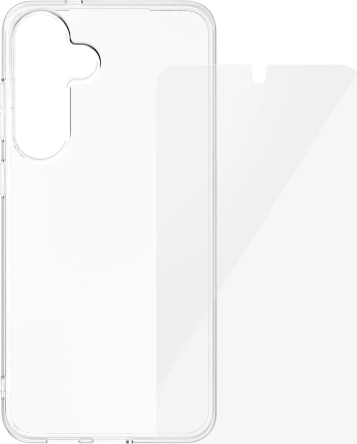 Mbështjellës + xham mbrojtës PanzerGlass CARE 2in1 për Samsung Galaxy S25+, transparent