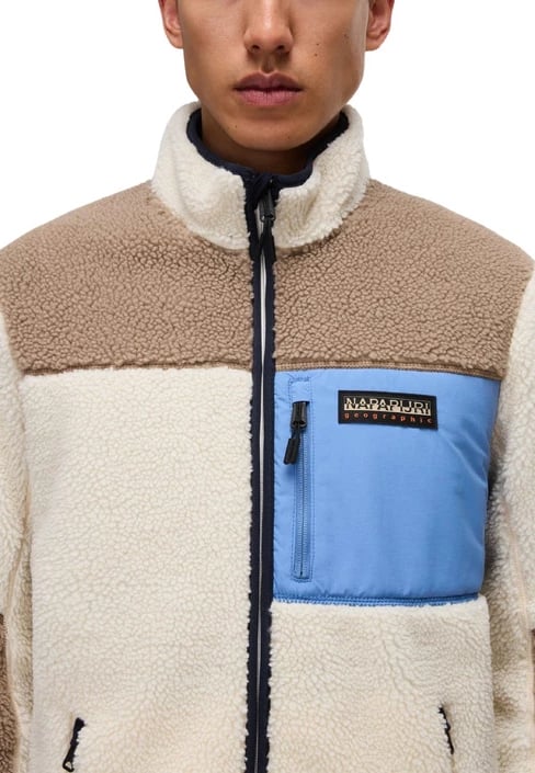 duks Napapijri felpa meshkuj, beige