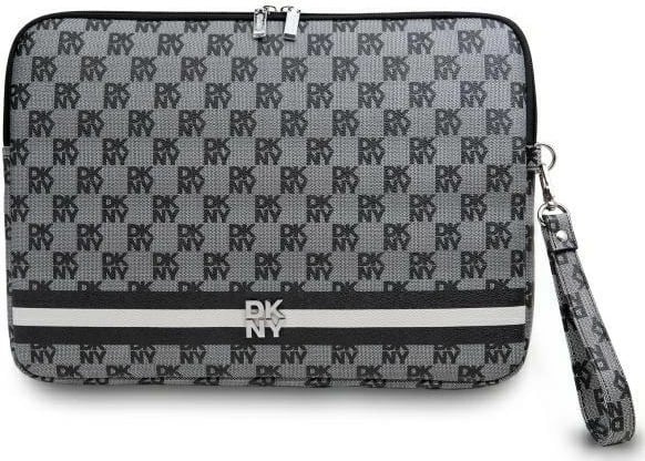 Mbështjellës laptopi DKNY Sleeve, 16", motiv shahu, i zi