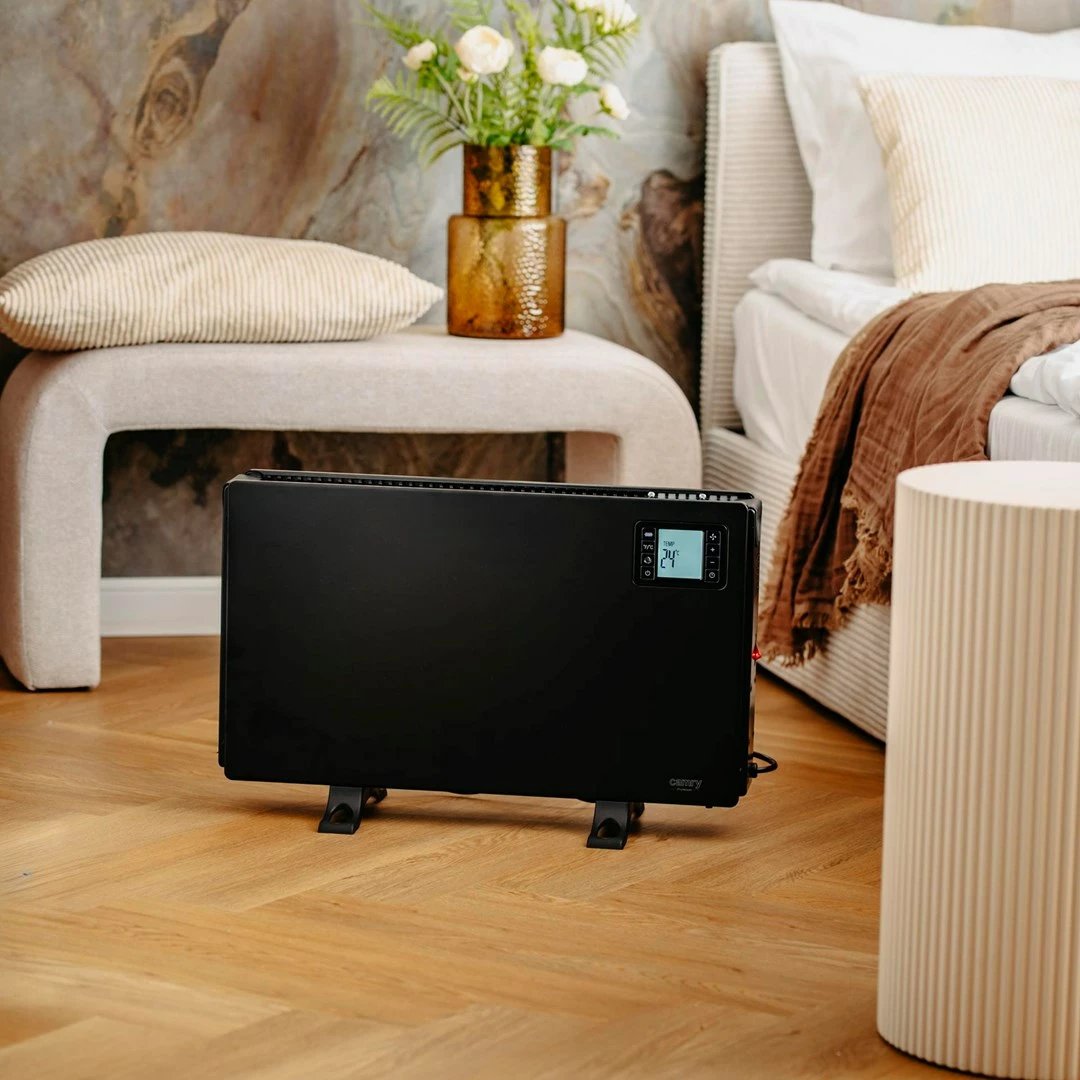 Ngrohës konvektor Adler CR 7739B me ventilator, 2000 W, i zi