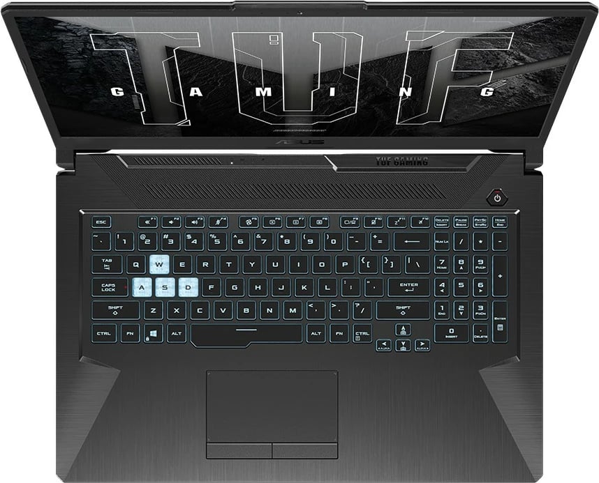Kompjuter ASUS TUF Gaming A17 R5-7535HS, 16GB RAM, 512GB SSD, RTX 2050, 17.3", grafit e zezë