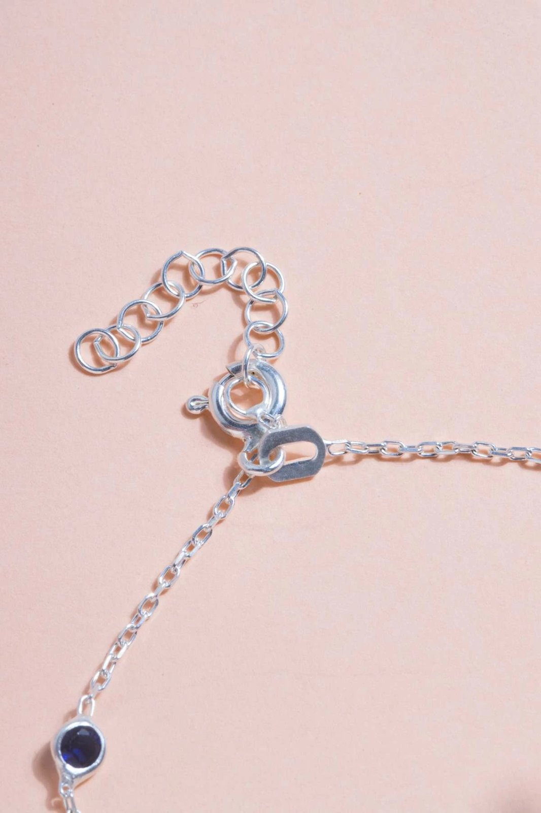 Byzylyk argjendi Jumeon, ngjyrë kaltër e errët, TFNY65229