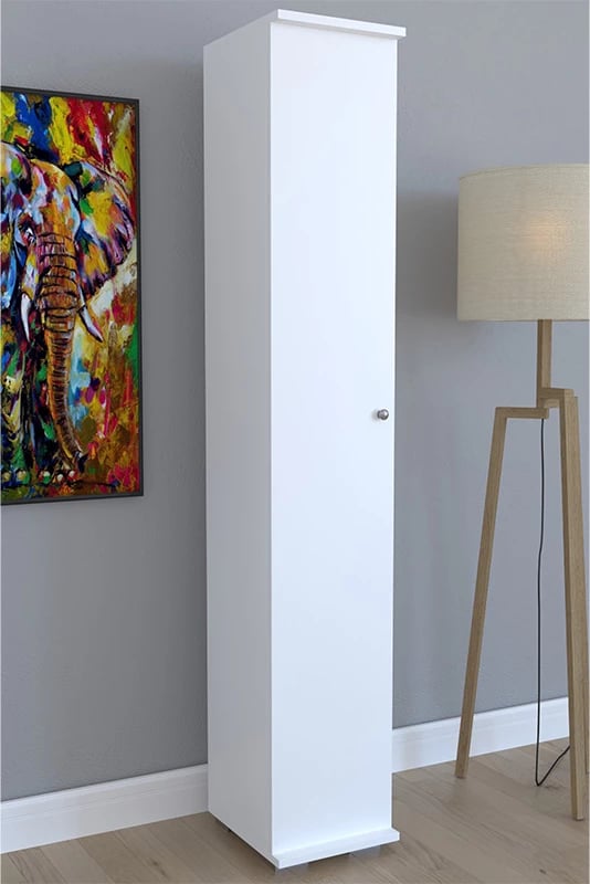 Kabinet Juan i bardhë 30x35x177cm