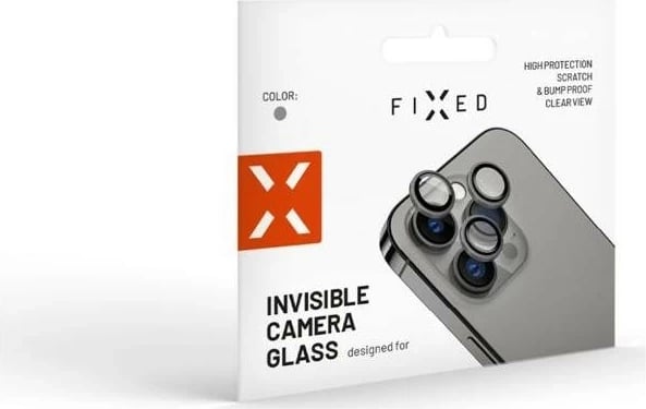 Mbështjellës xhami për kamerë Fixed Apple iPhone 14 Pro/14 Pro Max, ngjyrë gri stardust
