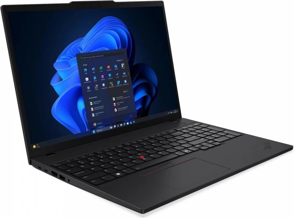 Ultrabook Lenovo ThinkPad T16 Gen 4, 16", Intel Core Ultra 7 255U, 32 GB RAM, 1 TB SSD, Windows 11 Pro, E zezë Ultrabook Lenovo ThinkPad T16 Gen 4, 16", Intel Core Ultra 7 255U, 32 GB RAM, 1 TB SSD, Windows 11 Pro, E zezë