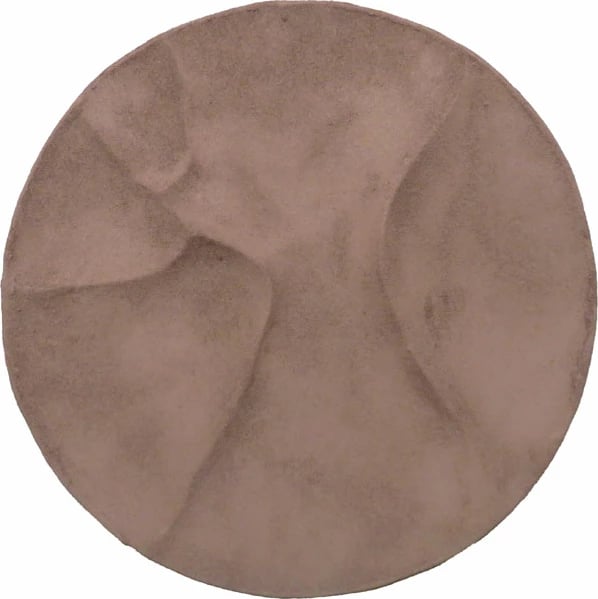 Dekor për mur NATHEN, alumini, bezhë, 40x40x4 cm