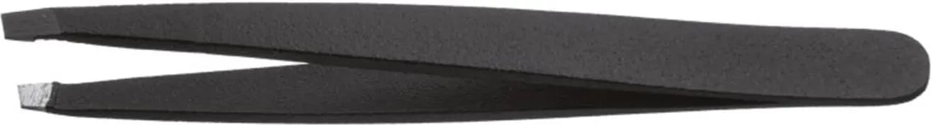 Pinzë për vetulla Eurostil Dorada Punta Oblicua unisex e zezë 1 copë