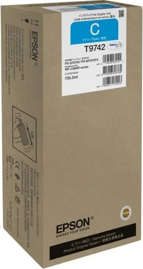 Kartush boje Epson T9742 (C13T97420N/C13T974200) XXL 700 ml cian