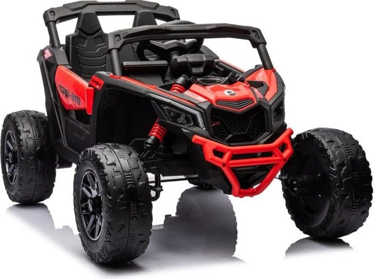 makinë elektrike për fëmijë, BABY MIX, Buggy Hornet, 12V 7Ah, 2x25W, e kuqe