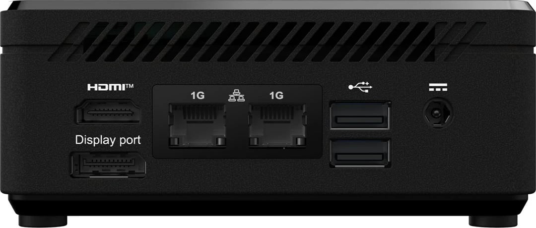 Kasë MSI Cubi N ADL S-098EU, Intel N200, 4 GB RAM, 128 GB SSD, Windows 11 Pro, e zezë