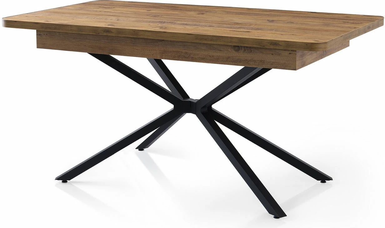 Tavolinë ngrënie me zgjatje, ngjyrë kafe, Skye Decor, Falcon - 2961