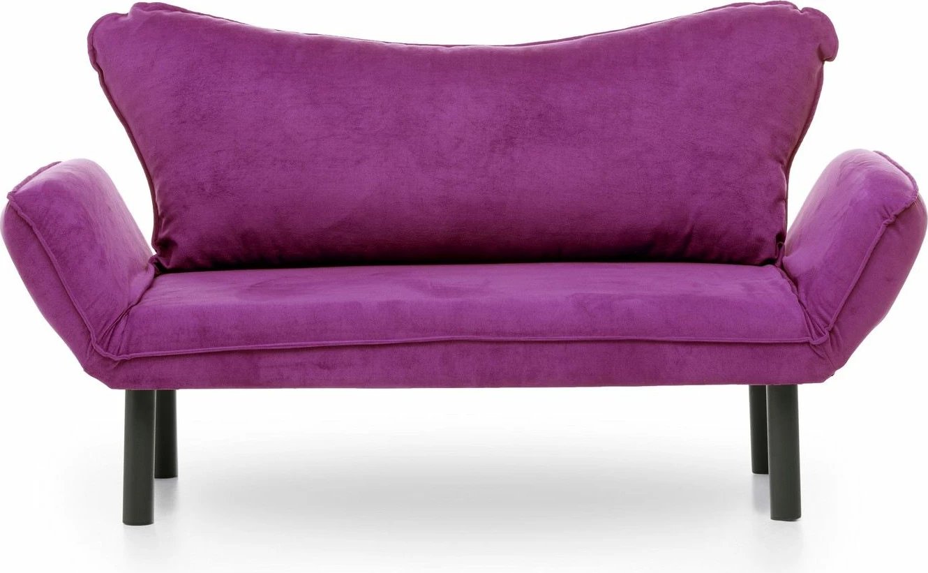 Divan-krevat 2 vende, Atelier del Sofa, Chatto, ngjyrë vjollcë