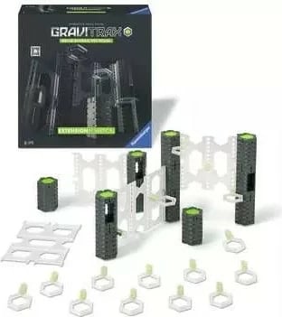 Set zgjatës GraviTrax PRO Vertical Ravensburger, lodër marble run, shumëngjyrëshe