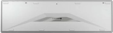 Tastierë Cherry KW 9100 SLIM për Mac, Wired & Wireless, USB + Bluetooth, Silver