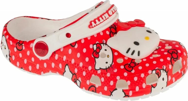 Flip-flopa për fëmijë Crocs, të kuqe