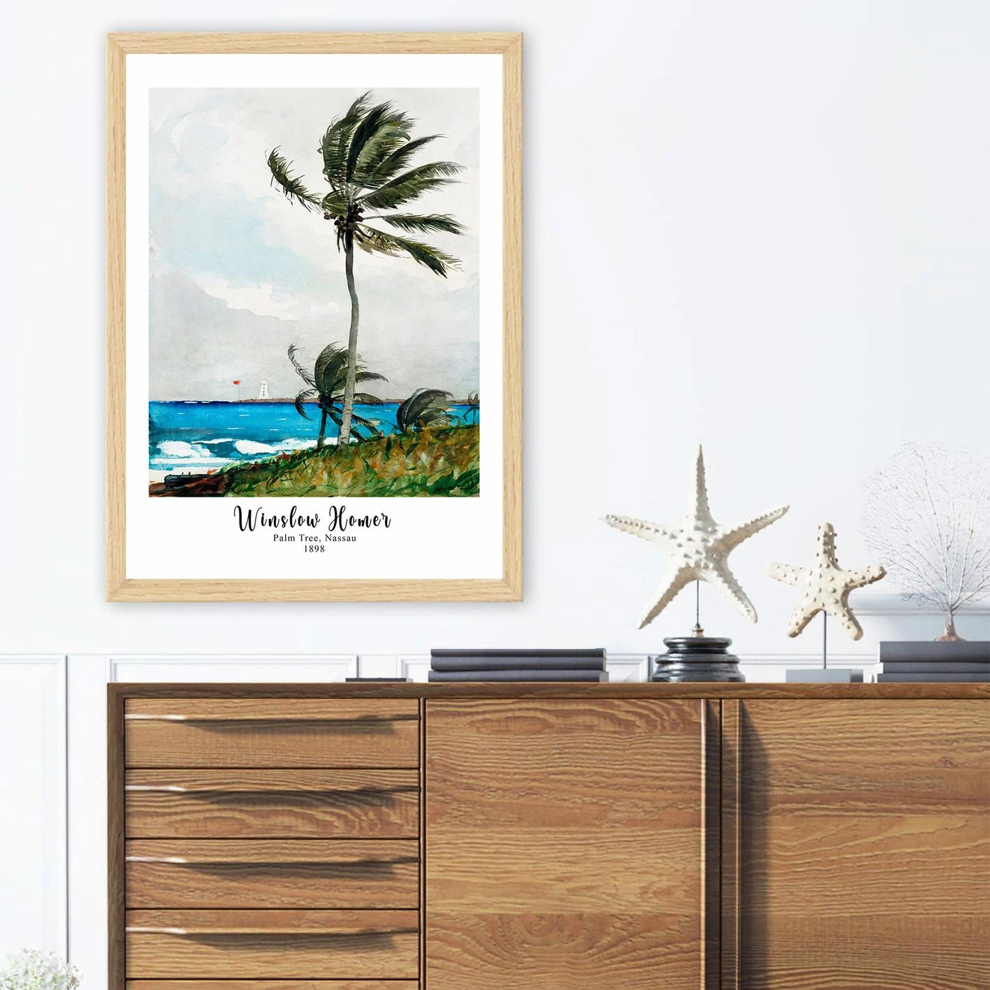 Pikturë dekorative me kornizë, Wallity, NC3049940-5575, shumëngjyrëshe, 55x75cm