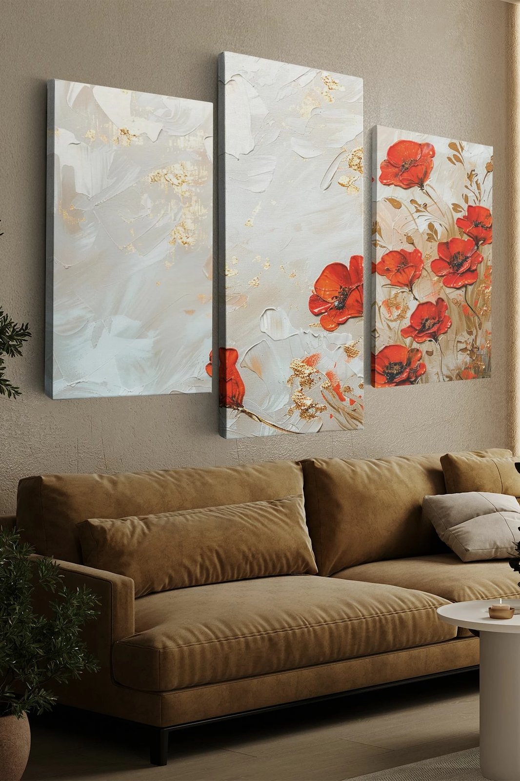 Pikturë dekorative në kanavacë (3 copë), Wallity, Ersycnvs3Asm6