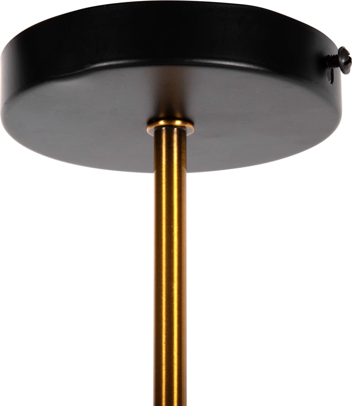 Llambë tavani/muri, metal, e zezë-ari, FH4121, Φ21x31H cm