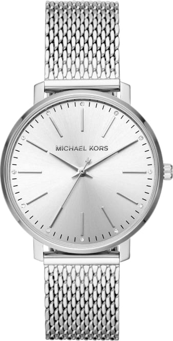 Orë dore MICHAEL KORS Pyper për femra, e argjendtë