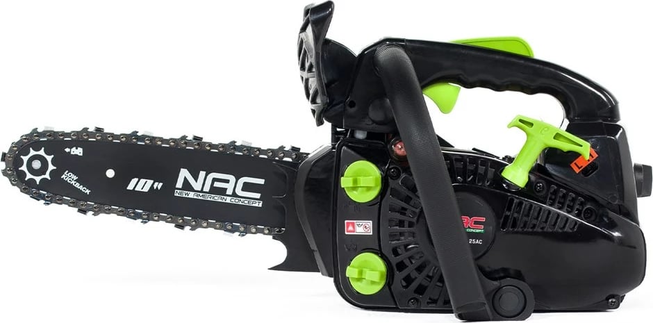 Sharrë zinxhiri me benzinë NAC CST25-25AC, 25 cm, 750 W, e zezë