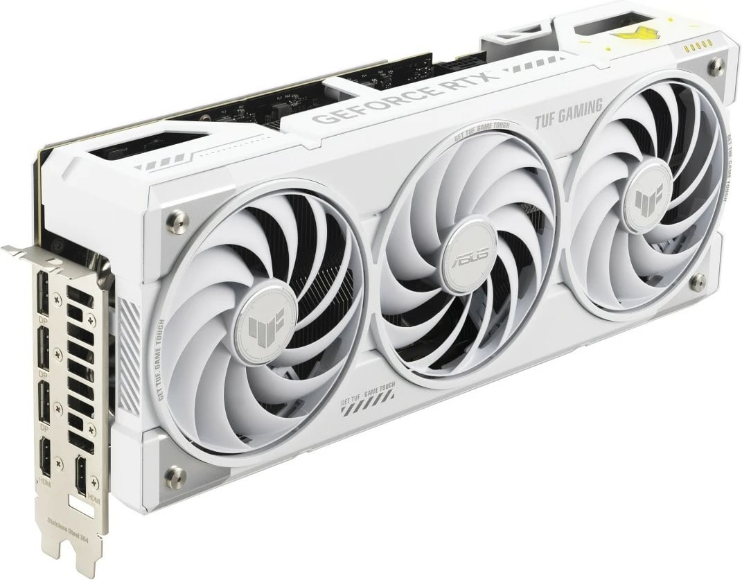 Kartelë grafike Asus TUF Gaming GeForce RTX 5070 Ti OC BTF 16GB GDDR7 256-bit PCIe 5.0 e bardhë