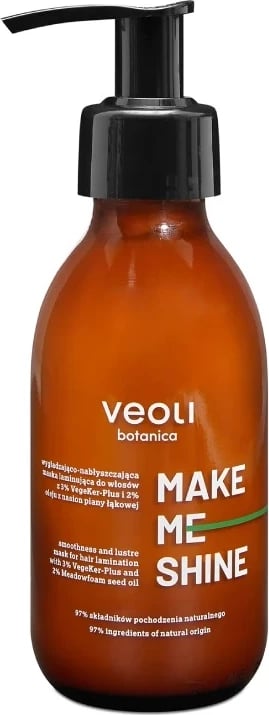 Maskë për flokë për femra Veoli Botanica Make Me Shine, 140ml