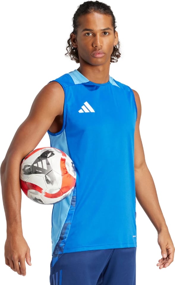Maicë pa menge për meshkuj adidas, e kaltërt