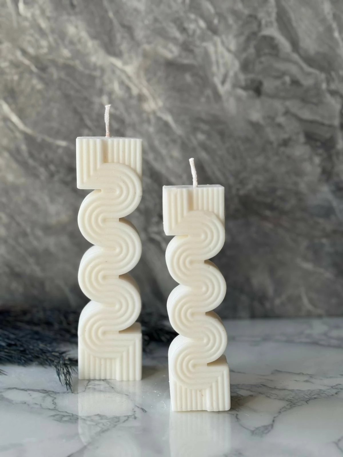 Set qirinjsh (2 copë), Evila Originals, Glamour Candle 37ST