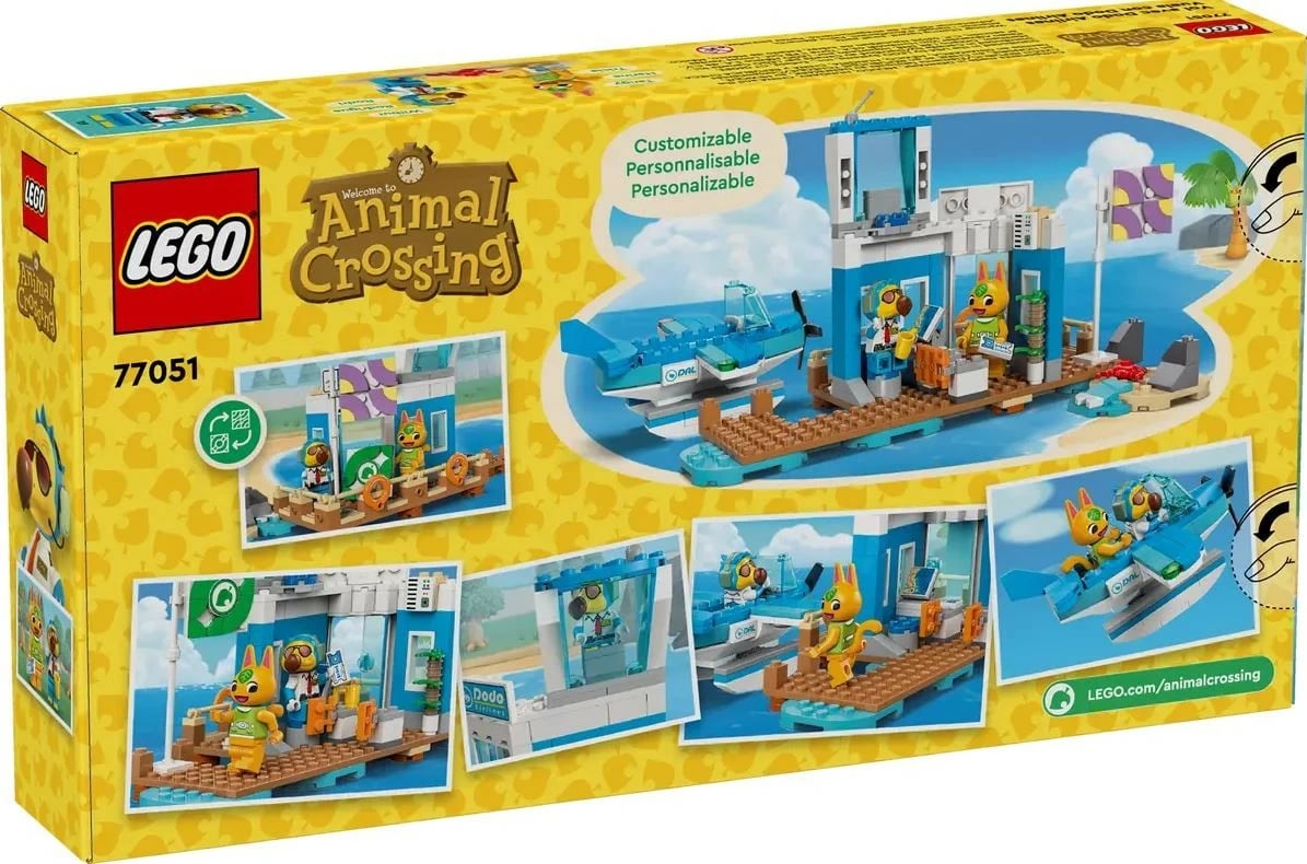 Set LEGO Animal Crossing Dodo Airlines 77051, 292 pjesë