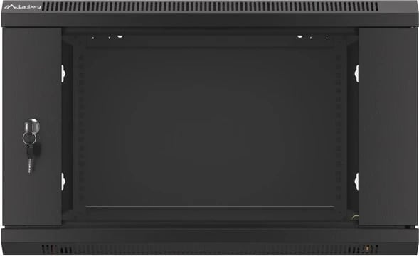 Kasë RACK LANBERG WF01-6606-10B, 6U, me derë xhami