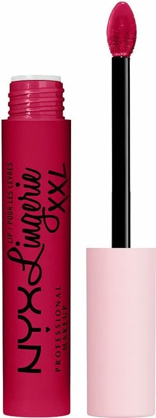 Buzëkuq i lëngshëm mat NYX Lip Lingerie XXL Stamina