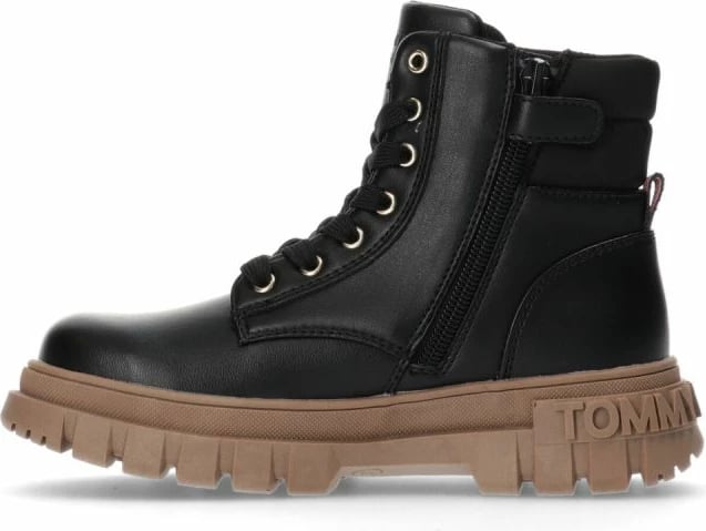 Çizme Tommy Hilfiger për Femra, të lidhura me shnur, të zeza