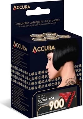 Toner Accura për Brother (LC900M), ngjyrë vjollcë