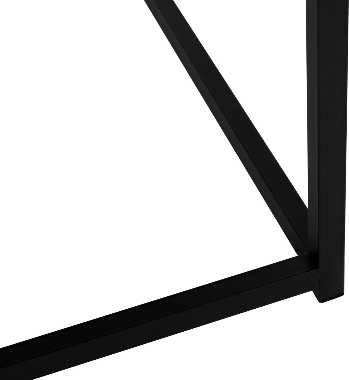 Tavolinë kafeje BRAYLEN FH8942.13 katrore me melaminë pamje mermeri të zi 75x75x43H cm