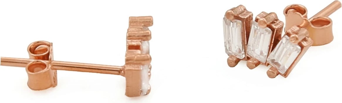 Vathë argjendi ngjyrë rozë gold, Jumeon, 10759ROS