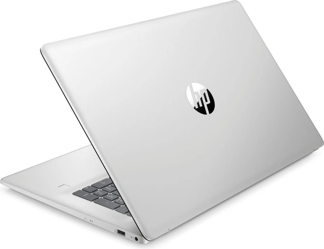 Laptop HP 17-cn0611ds, QuadCore N4120, 17.3' FHD, 8GB DDR4, SSD256, Silver