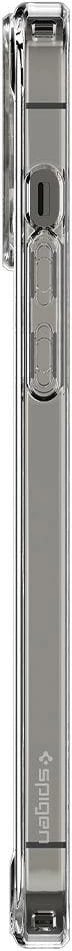 Mbështjellës Spigen Ultra Hybrid Mag për iPhone 13 Pro Max, MagSafe, Transparent/Bardhë