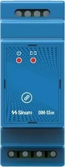 Dimmer me tela për 5 shirita LED, DIM-S5m, i bardhë, për shinë DIN