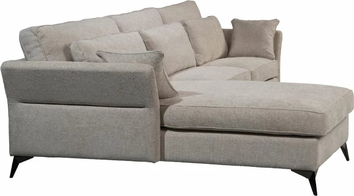 Kënd divani Parfait, kënd majtas, ngjyrë bezhë Legacy 15, 307x185x92