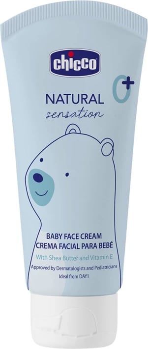 Krem fytyre për bebe Chicco Natural Sensation unisex 50ml