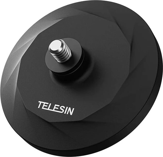 Set bazë magnetike dhe me vakum për kamera sportive Telesin MAG-003, për Insta360 GO 3, e zezë Set bazë magnetike dhe me vakum për kamera sportive Telesin MAG-003, për Insta360 GO 3, e zezë
