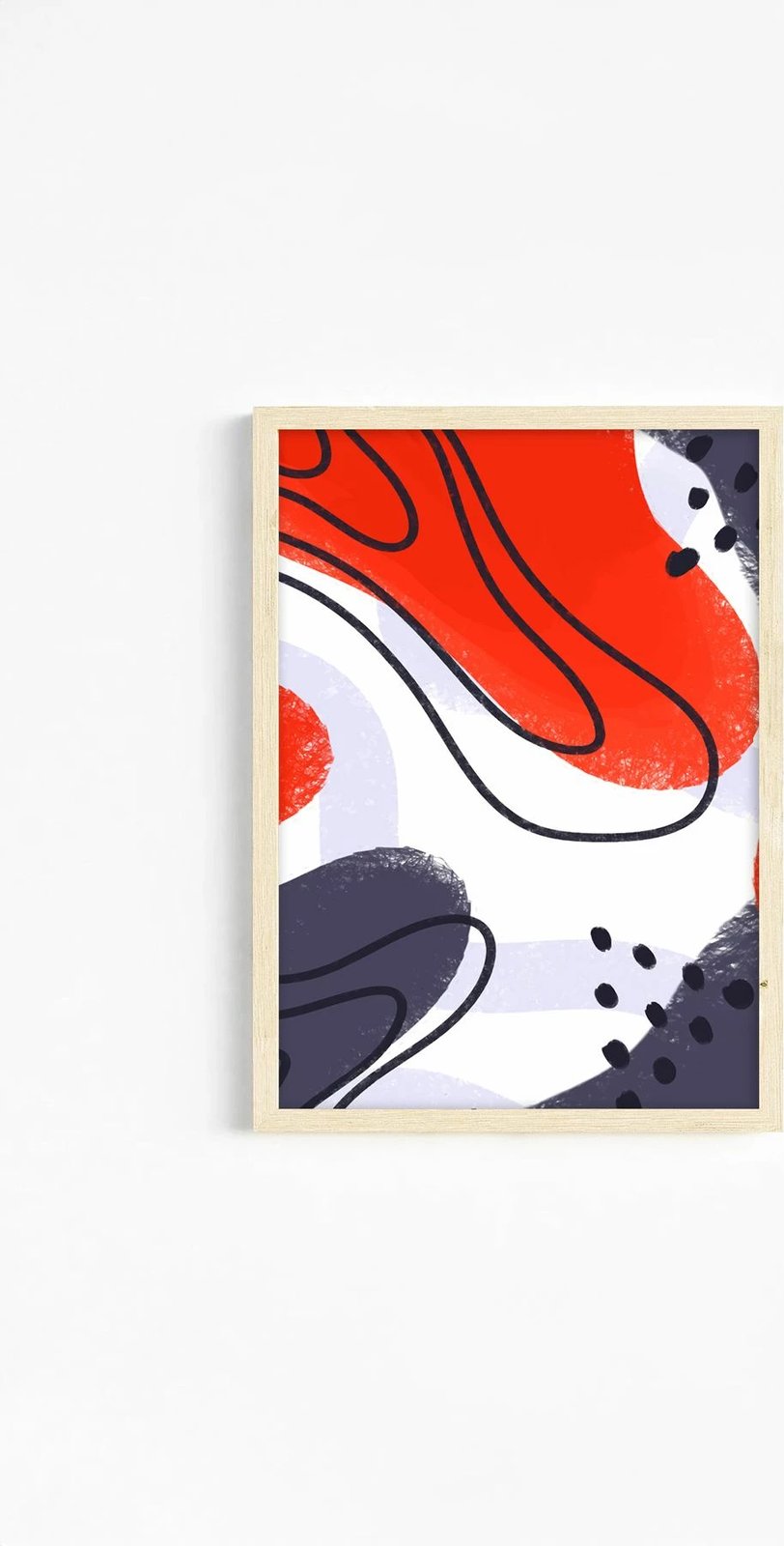 Pikturë dekorative me kornizë (3 copë), Wallity, Ersydata11-5070