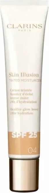 Fondatinë Clarins Skin Illusion Tinted Moisturizer SPF25 04, 40ml